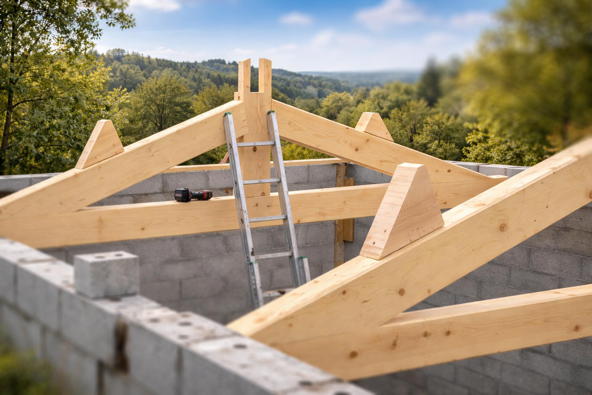 Charpente Beaumes-de-Venise