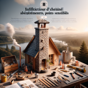 Infiltration autour d’une cheminée : solins, abergements, points sensibles